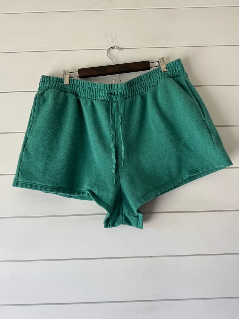 Victoria's Secret Green embroidered sweat Shorts